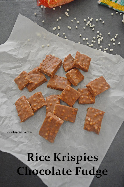 Rice Krispies Fudge Recipe | Rice Krispies Chocolate Fudge