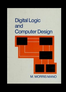 Download Digital Logic And Computer Design By M Morris Mano Pdf
