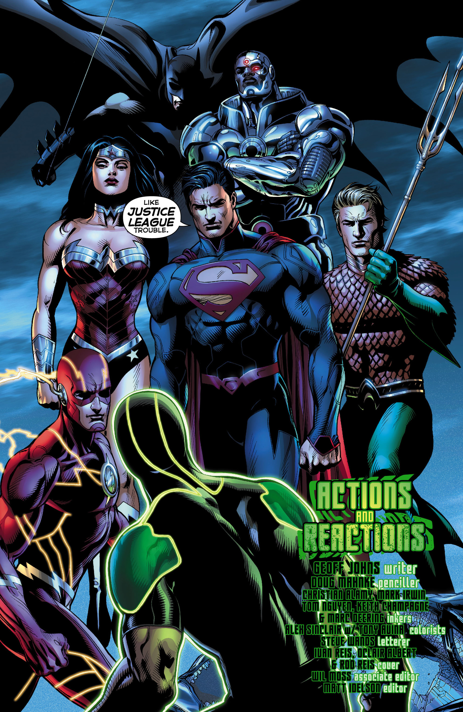 Read online Green Lantern (2011) comic -  Issue #13 - 21