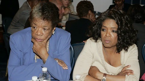 maya angelou oprah pictures