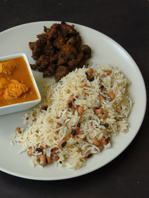 Jeera Lobia Rice, Black eyed peas Cumin rice Jeera Lobia Rice, Black eyed peas Cumin rice