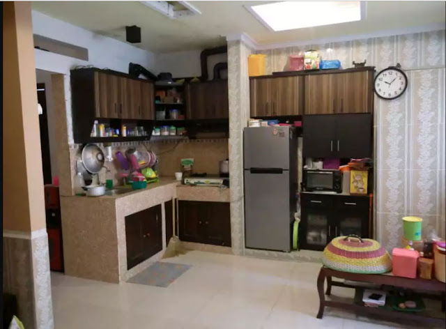 Dapur (Kitchen) - Jual Over Kredit Rumah Komplek di Cikoneng, Bojongsoang, Bandung