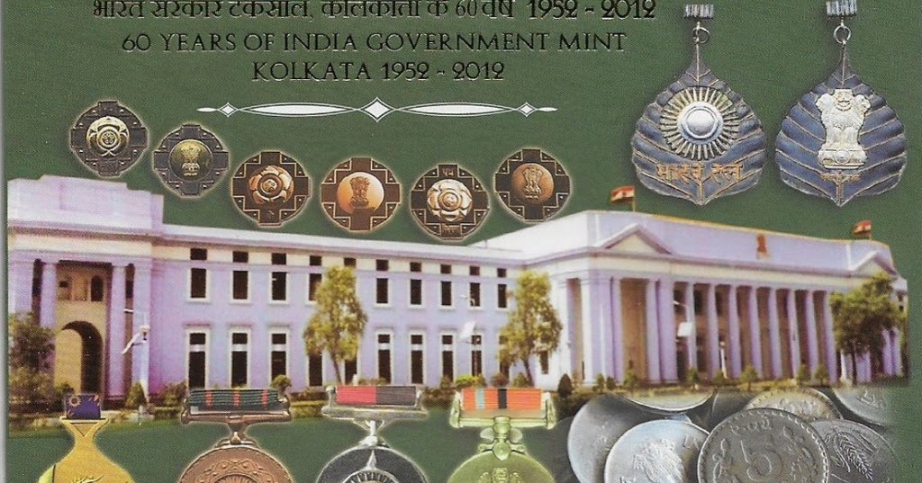 60 Years of Kolkata Mint UNC Set Hyderabad Mint
