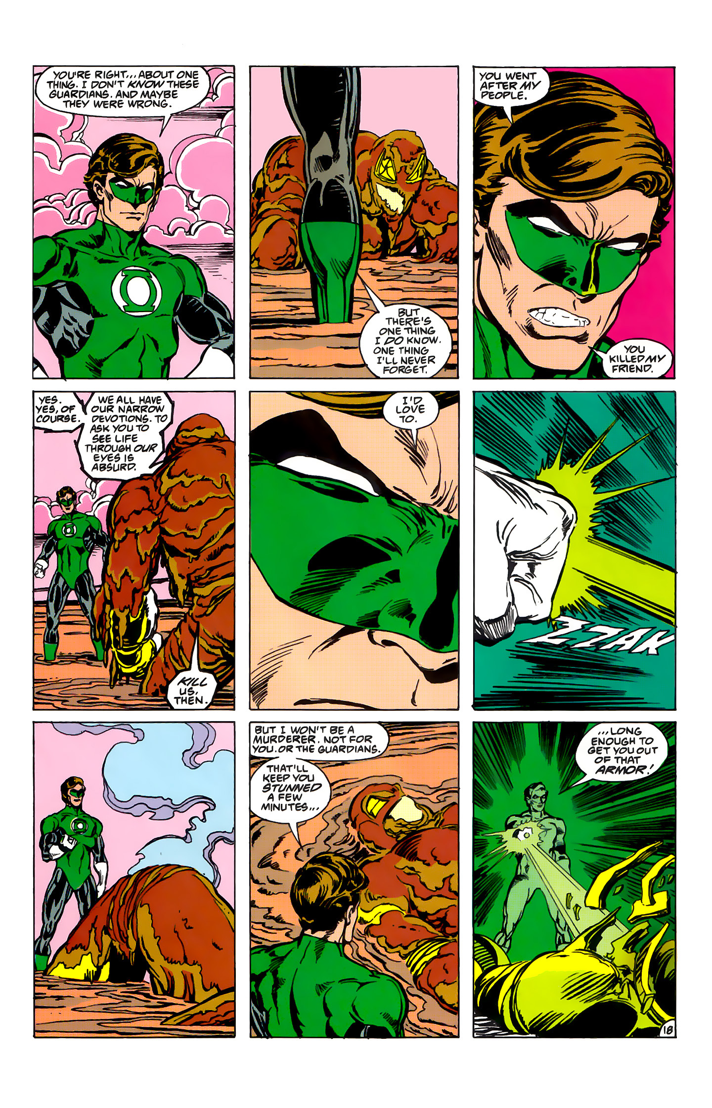 Read online Green Lantern: Emerald Dawn comic -  Issue #5 - 19