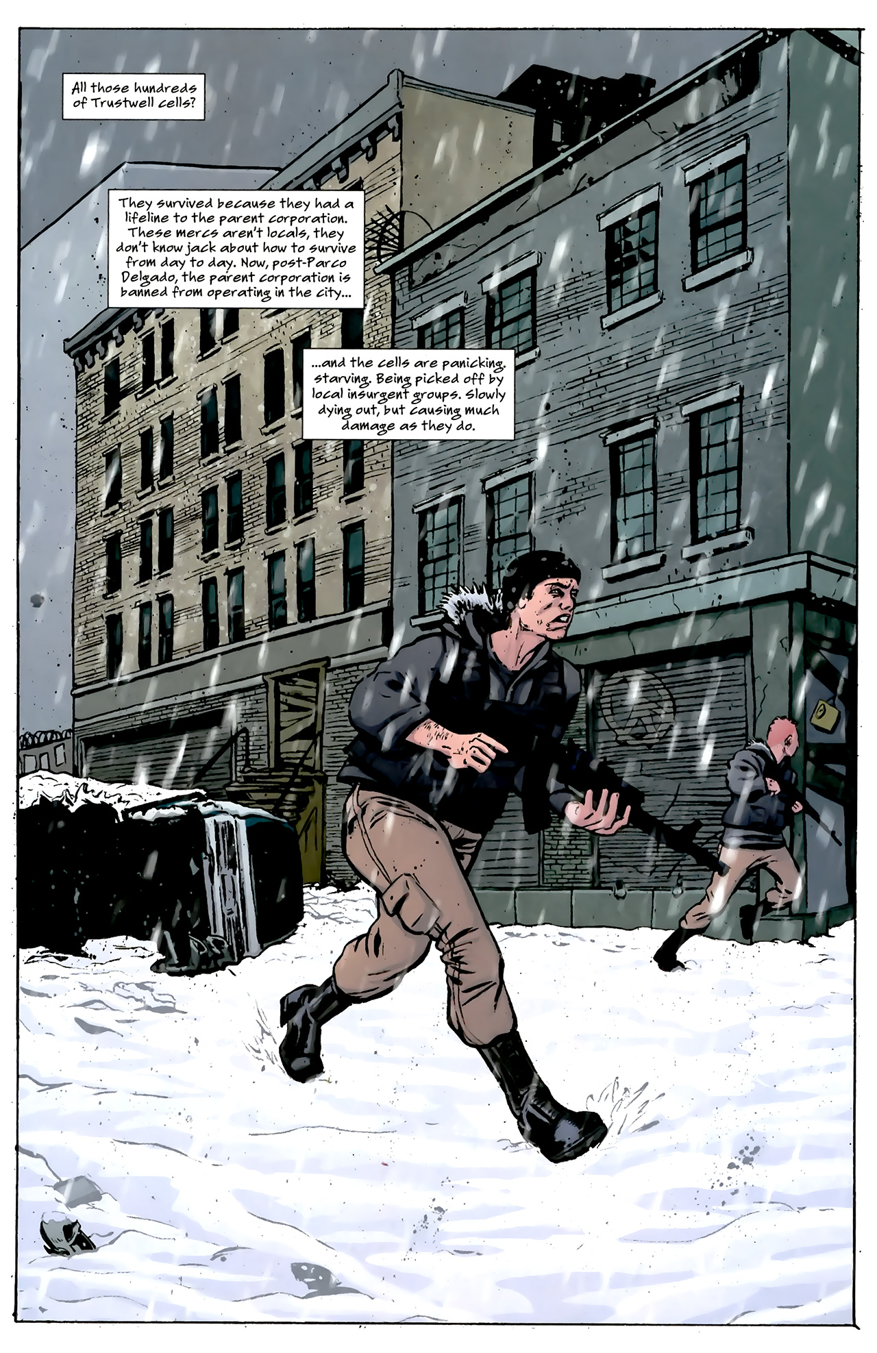 Read online DMZ (2006) comic -  Issue #41 - 15