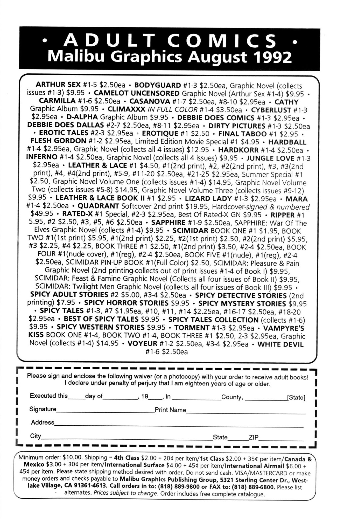 Read online Hooters comic -  Issue #1 - 34