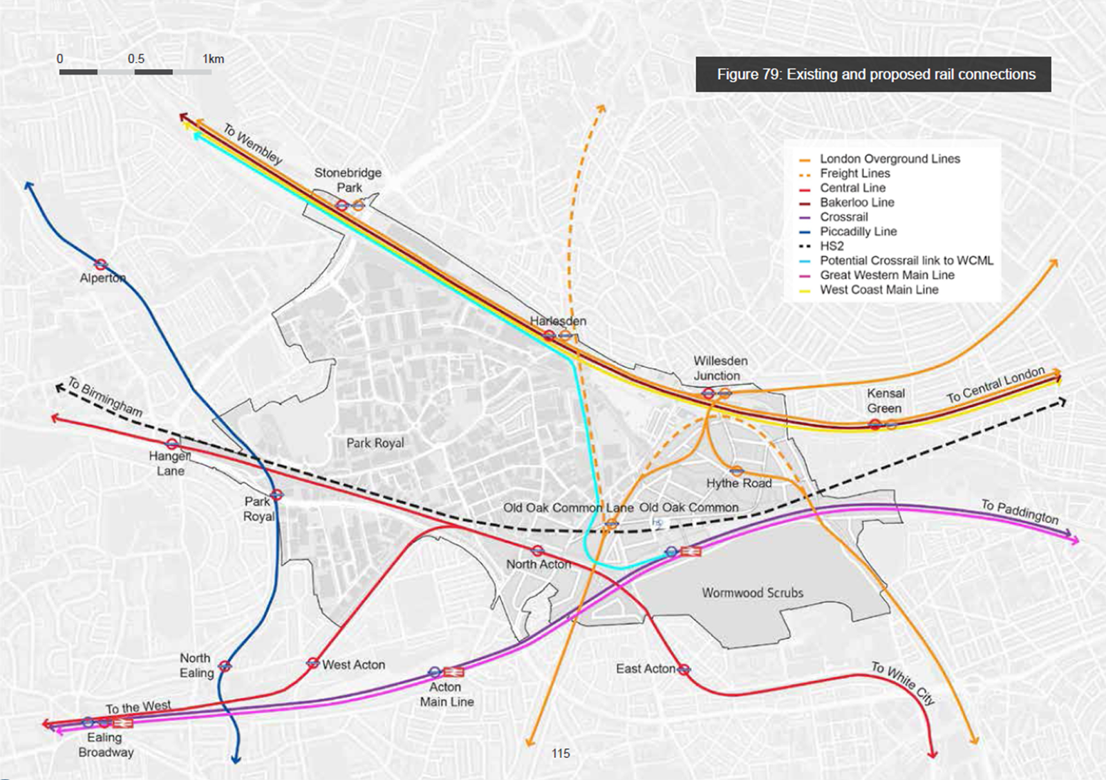 PARK ROYAL OLD OAK COMMON KENSAL The Old Oak and Park Royal