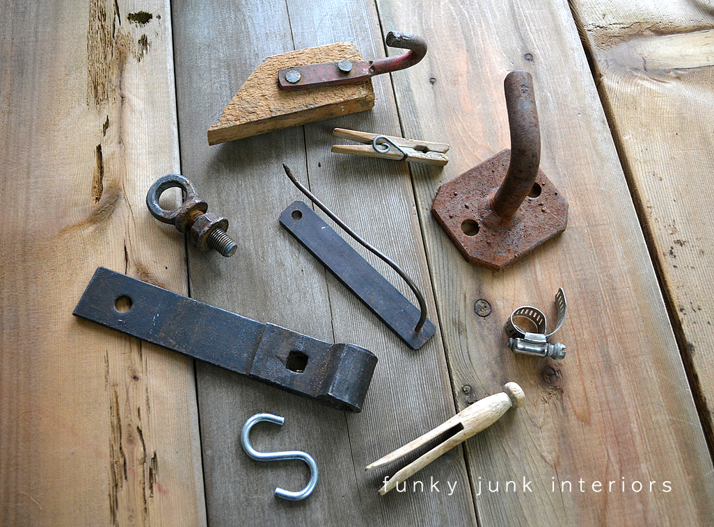 SNS 81 swoons over VINTAGE HARDWARE Funky Junk InteriorsFunky Junk