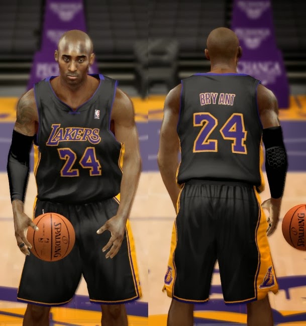 NBA 2K14 L.A. Lakers Jersey Pack V2 