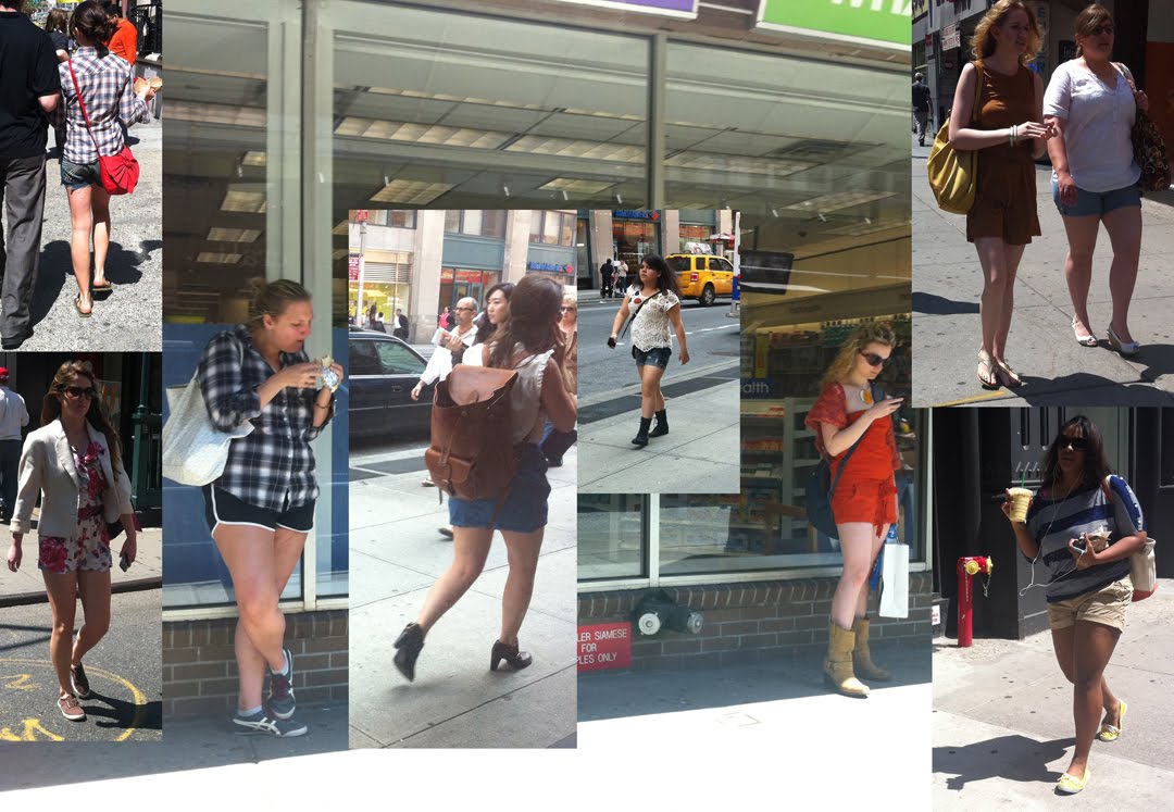 New York for Insiders 2001 Street fashion summer preview truly short