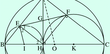 Giải bài ôn tập chương II hình học 9 tập 1.