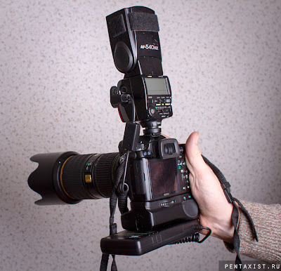 JC FB-4(II) Compact Battery Pack для Pentax на K-5