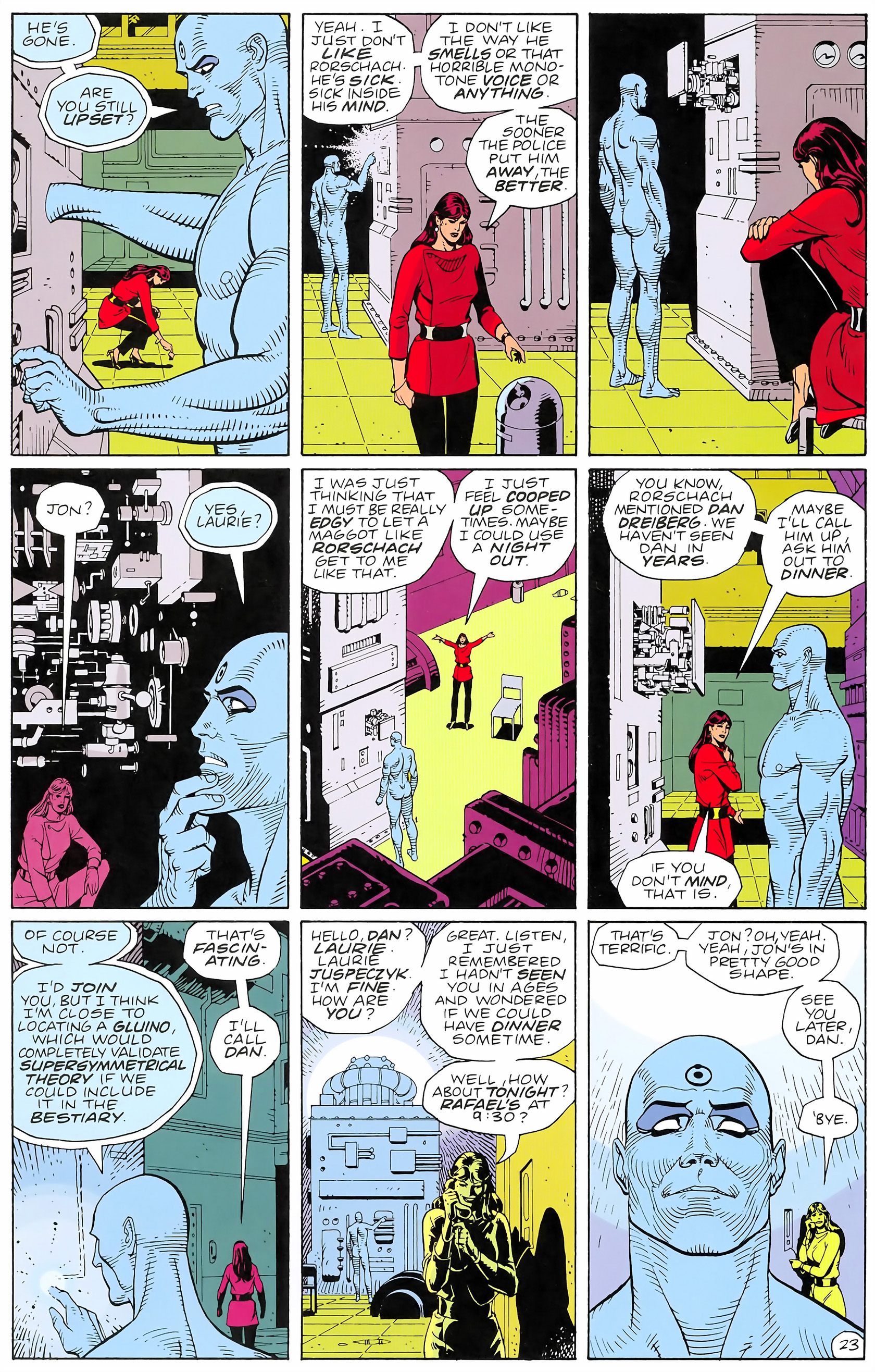 Read online Watchmen comic -  Issue #1 - 25