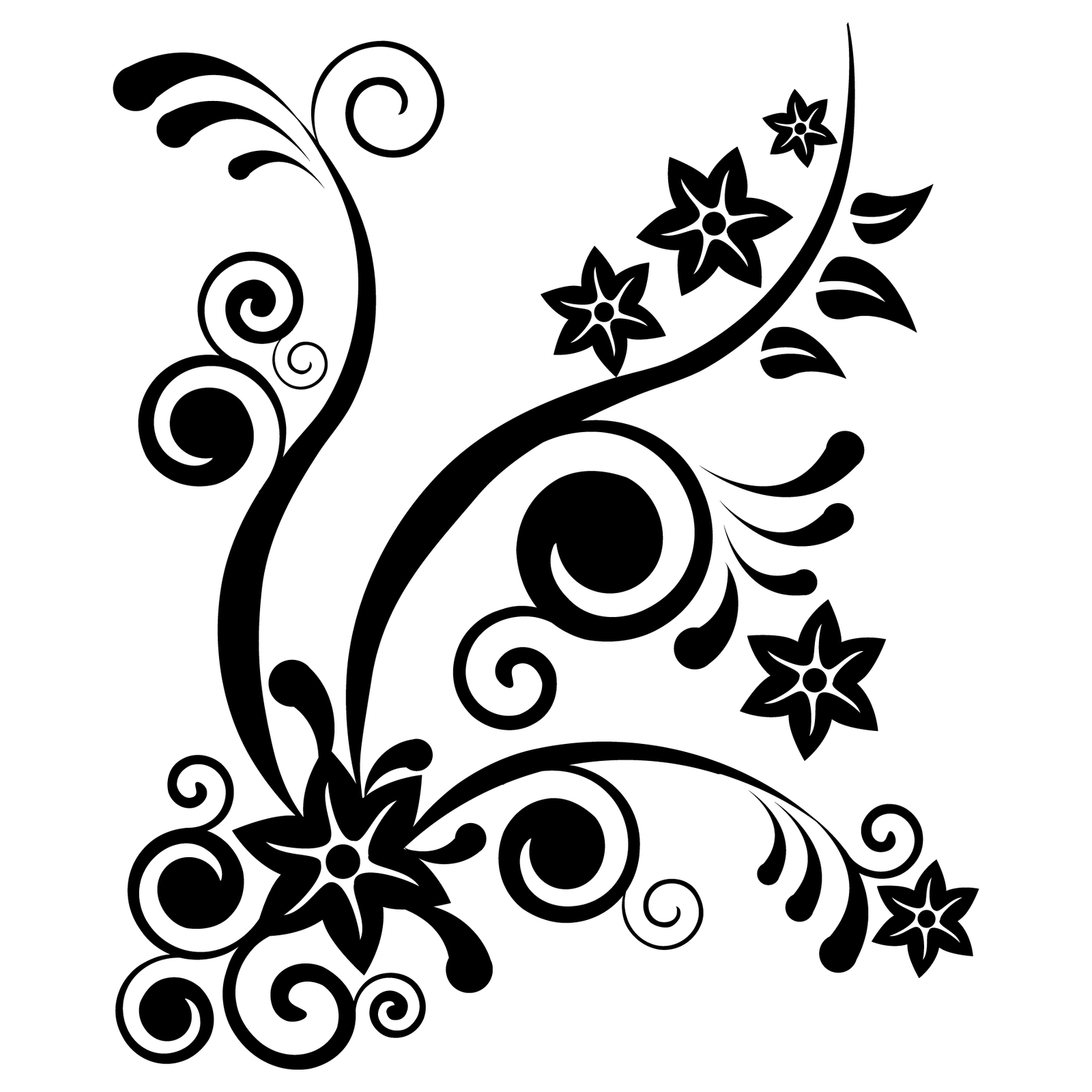 Kaligrafi Bunga Png | Cikimm.com