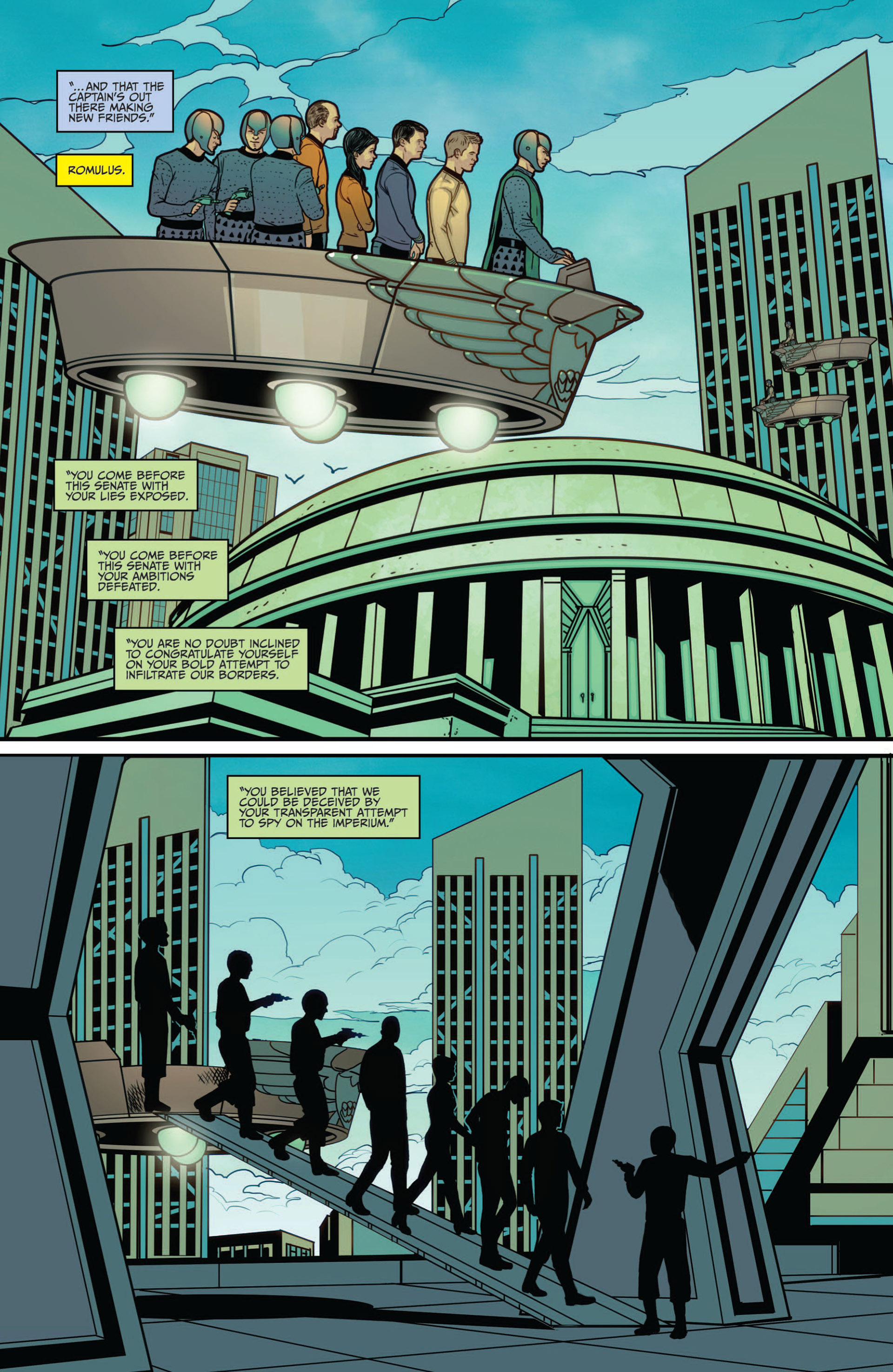 Read online Star Trek (2011) comic -  Issue #8 - 9
