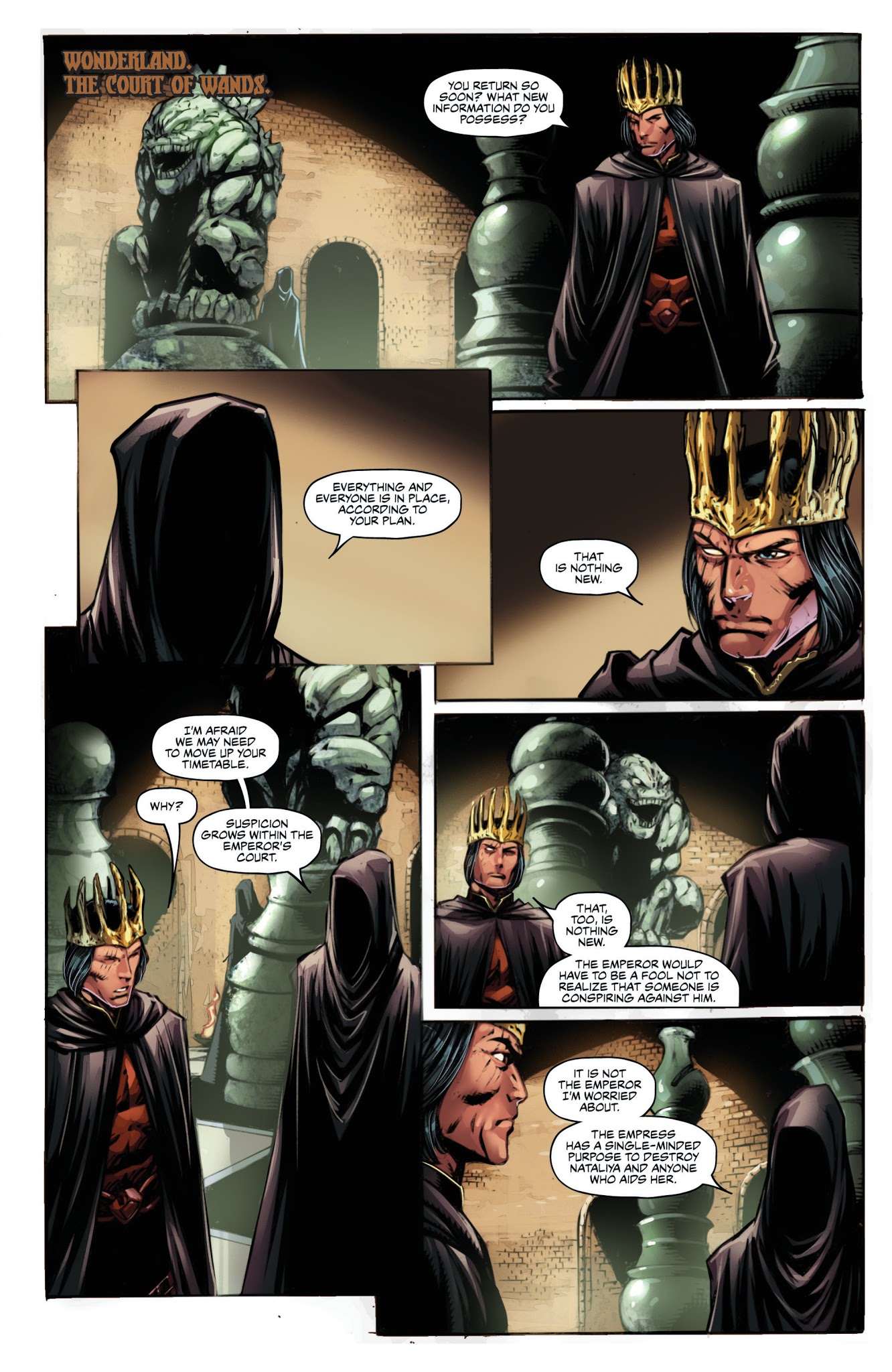 Read online Grimm Fairy Tales: Tarot comic -  Issue #4 - 17