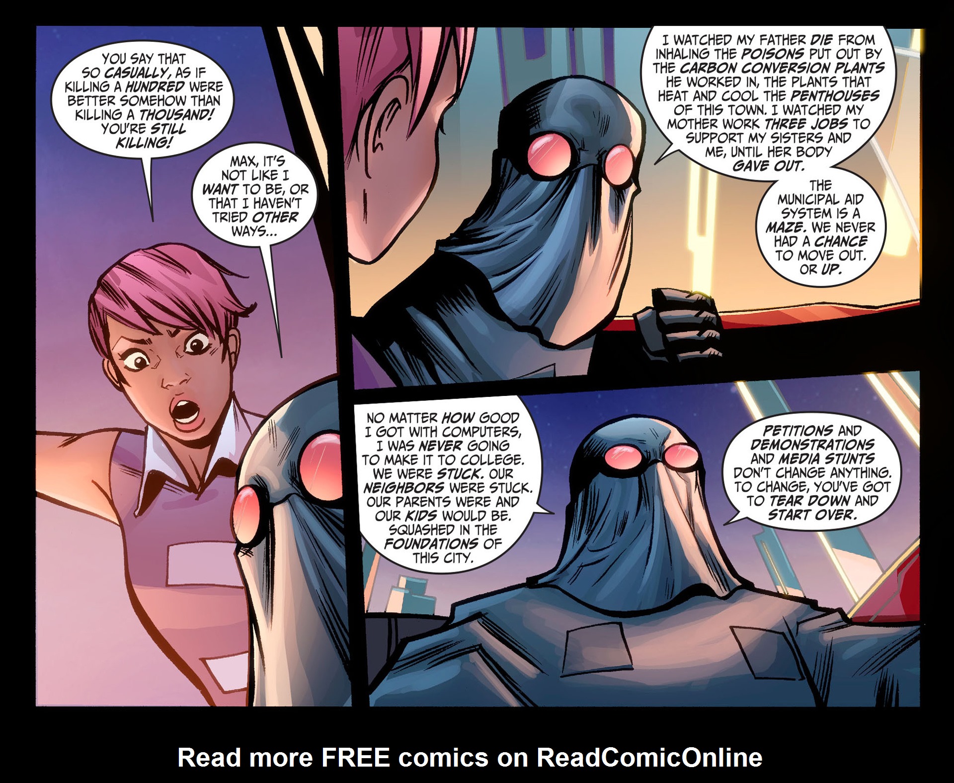 Read online Batman Beyond (2012) comic -  Issue #23 - 5