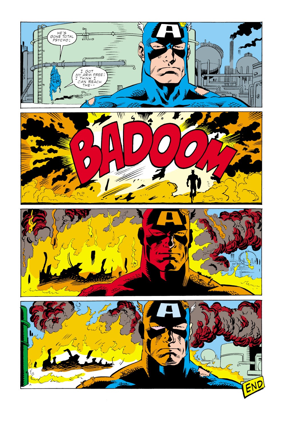 Captain America (1968) Issue #347 #277 - English 23