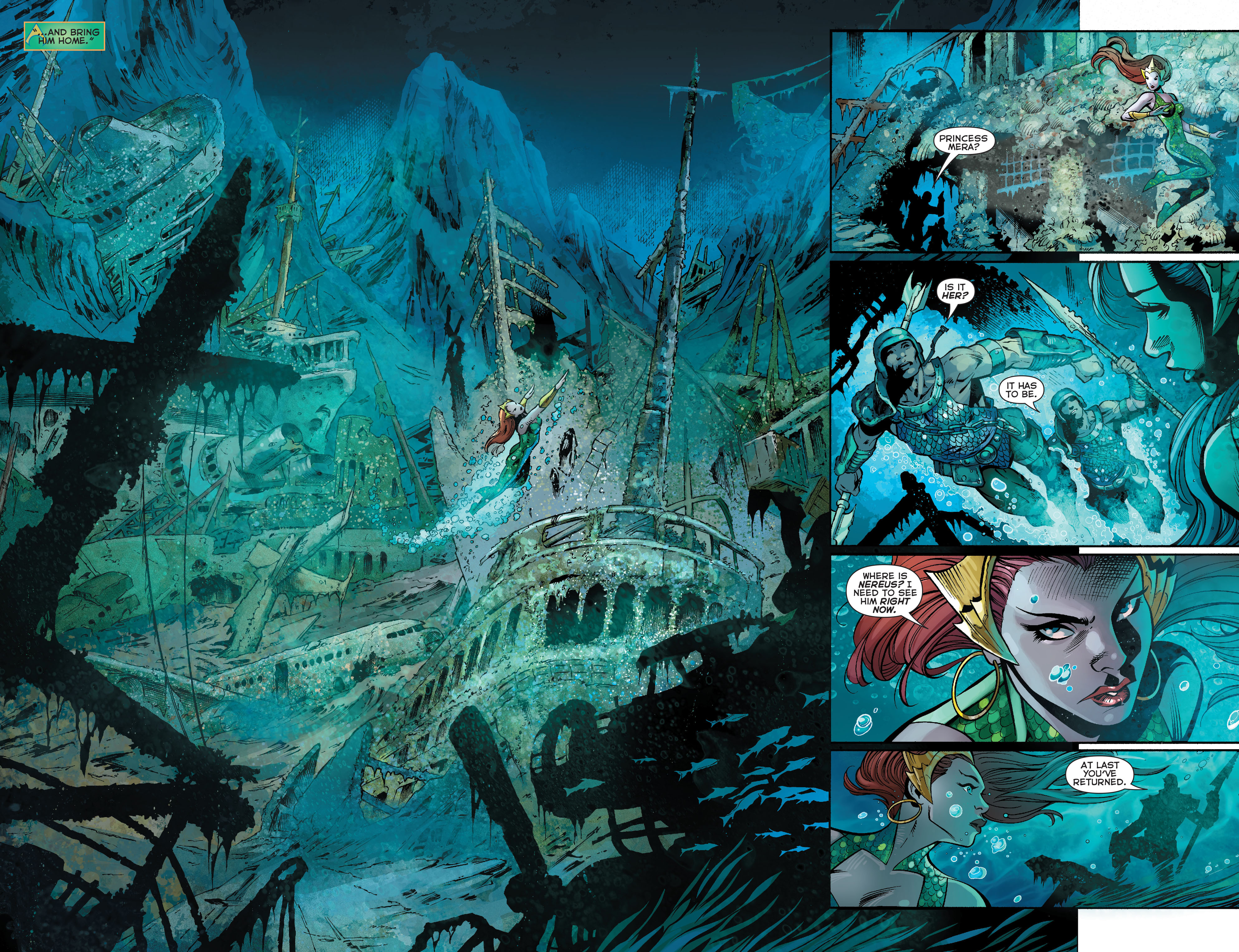 Read online Aquaman (2011) comic -  Issue #19 - 20