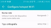 Modi per condividere la connessione internet da Smartphone