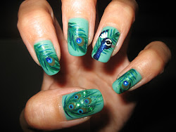 nail peacock designs nails awesome complex chic yet tutorial most beautyfrizz funky nicole