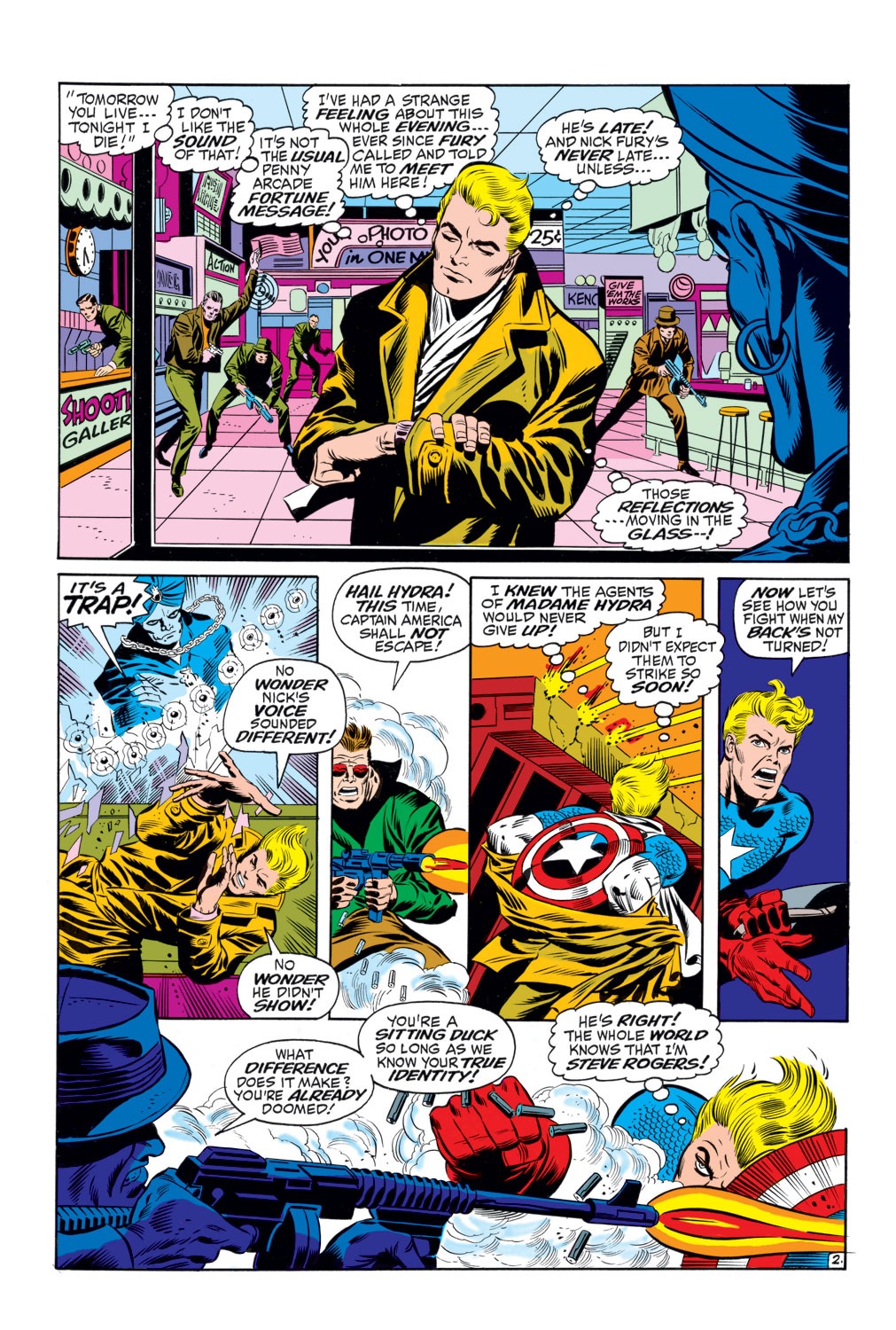 Read online Captain America (1968) comic -  Issue #111 - 3