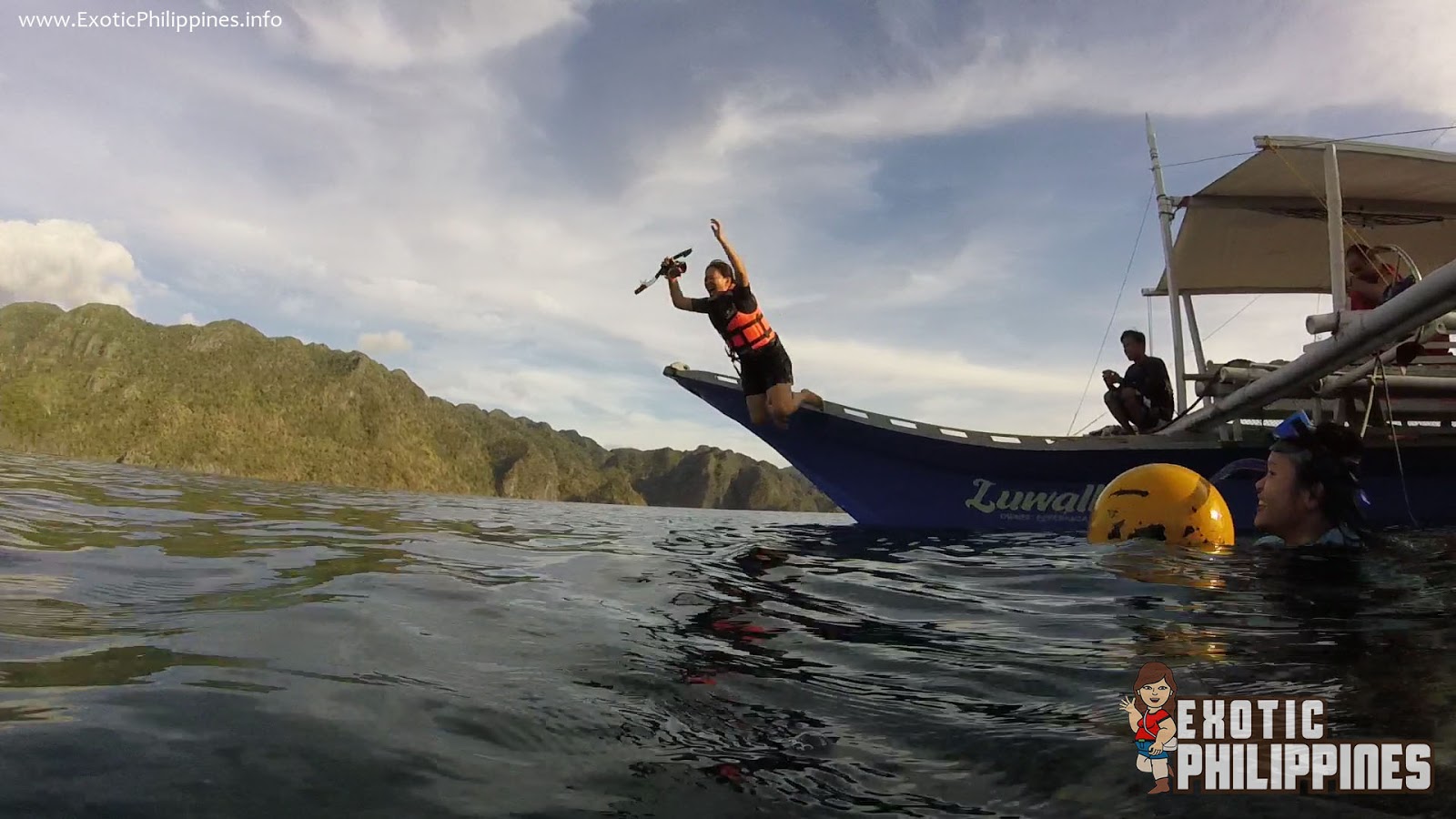 Snorkeling at the Siete Pecados of Coron Palawan