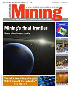 Australian Mining - November 2011 | ISSN 0004-976X | TRUE PDF | Mensile | Professionisti | Impianti | Lavoro | Distribuzione
Established in 1908, Australian Mining magazine keeps you informed on the latest news and innovation in the industry.