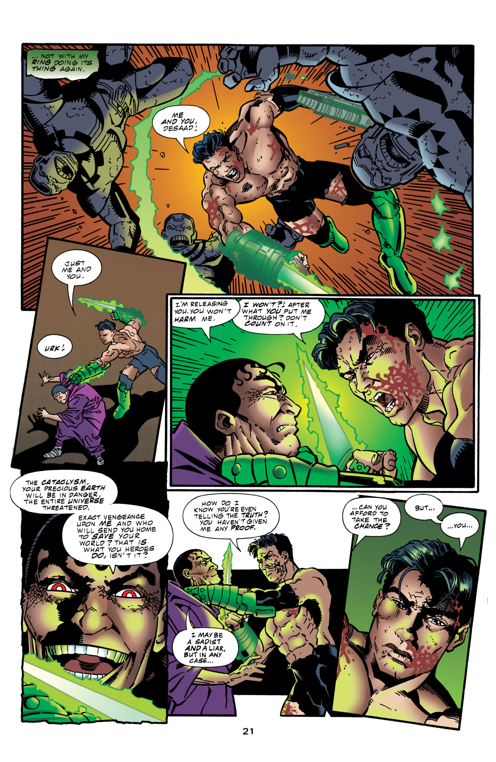 Read online Green Lantern (1990) comic -  Issue #91 - 22