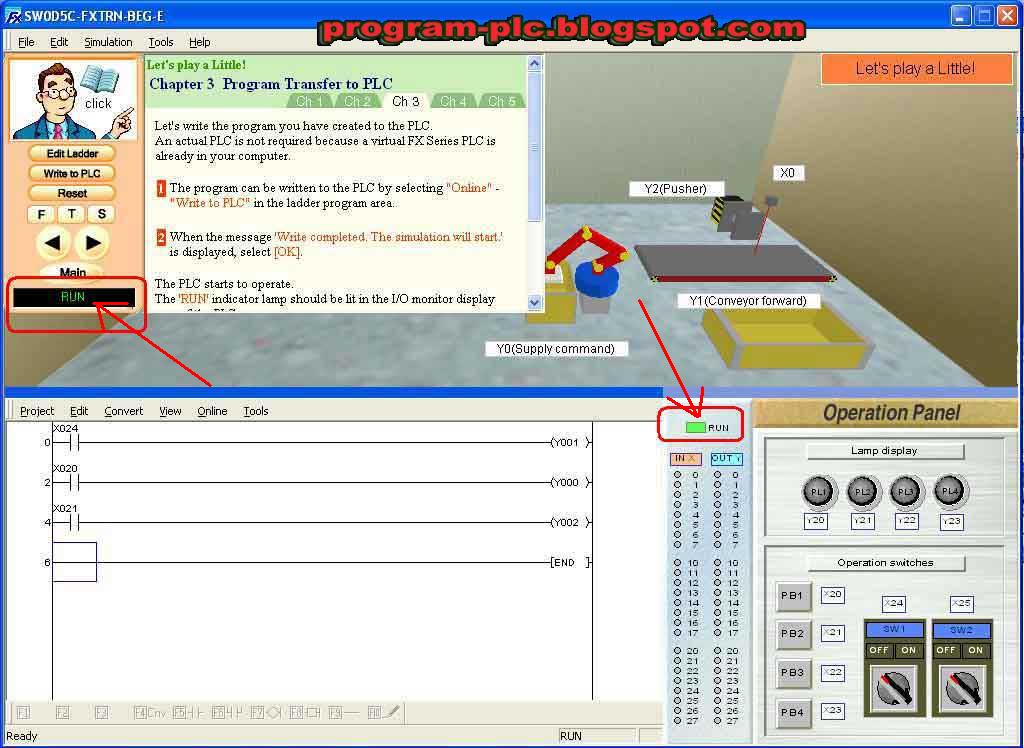 mitsubishi plc training software free download