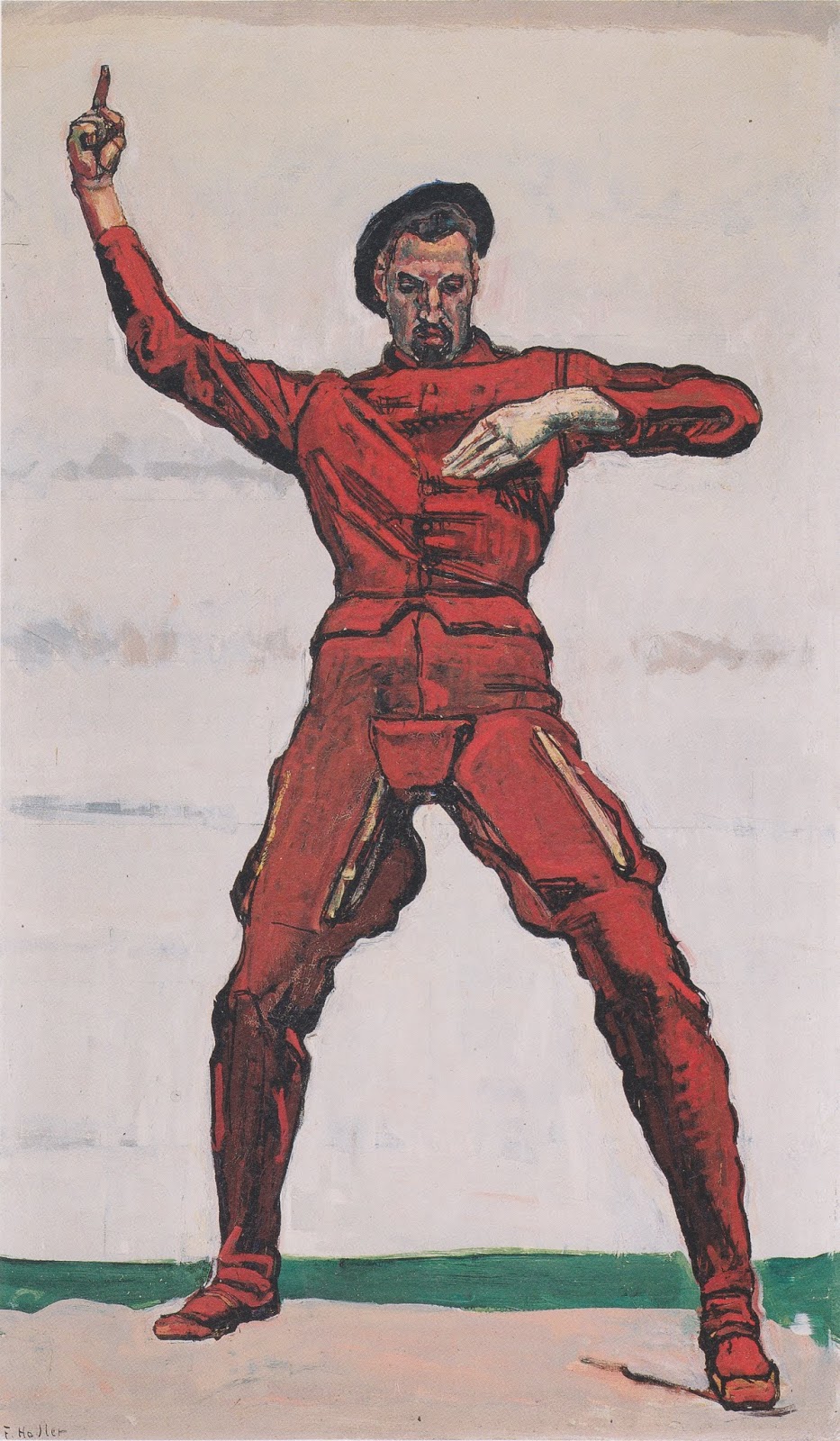 Ferdinand Hodler Untitled Malen Figurenmalerei Politische Kunst