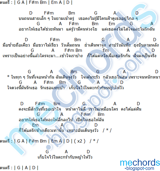 คอร์ดเพลง-เด็กจูงวัว-ซิน สไนเปอร์