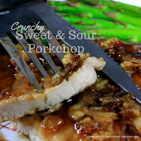 Easy, moist pork chops that are sweet and spicy with a slight crunch.