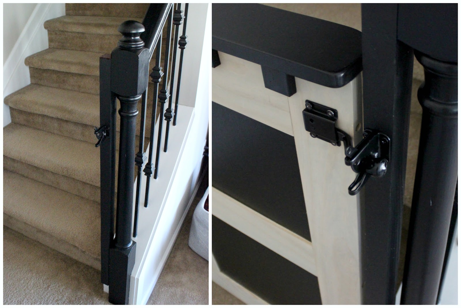 Duo Ventures Craftsman & Dutch Door Inspired DIY Baby Gate