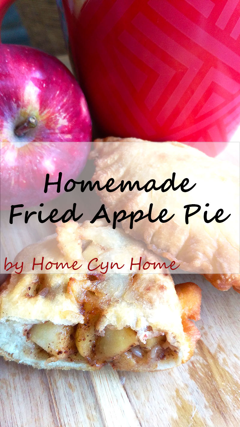 Deep fried apple pie Home Cyn Home