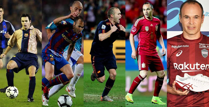 Welcome To Asics - Here Is Iniesta's Full Boot History - Footy