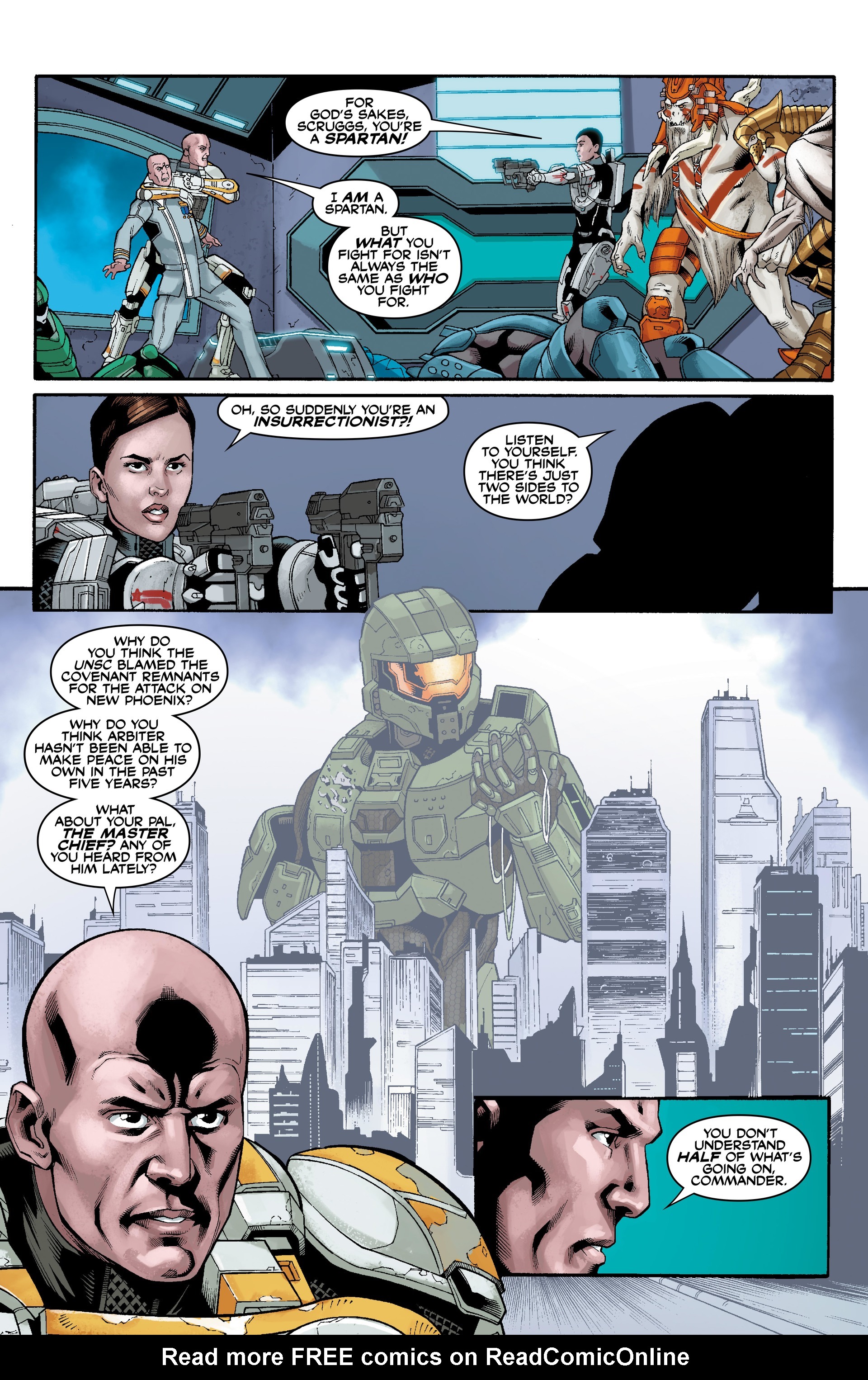 Read online Halo: Initiation and Escalation comic -  Issue # TPB (Part 2) - 38
