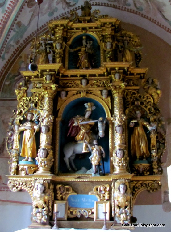 cerkev Marijinega oznanjenja, Crngrob Slovenija, Gorenjska