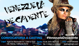 casting caracas venezuela se viste de moda decadente