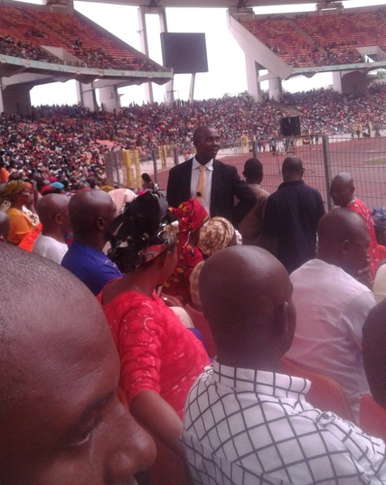 Photos: Bishop Oyedepo & Pastor Kumuyi Meet At Abuja National Stadium To  Pray For Nigeria