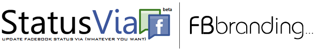 Statusvia - Update your status in Facebook with via Anything