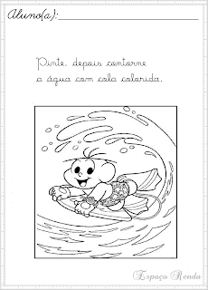 Atividades para colorir