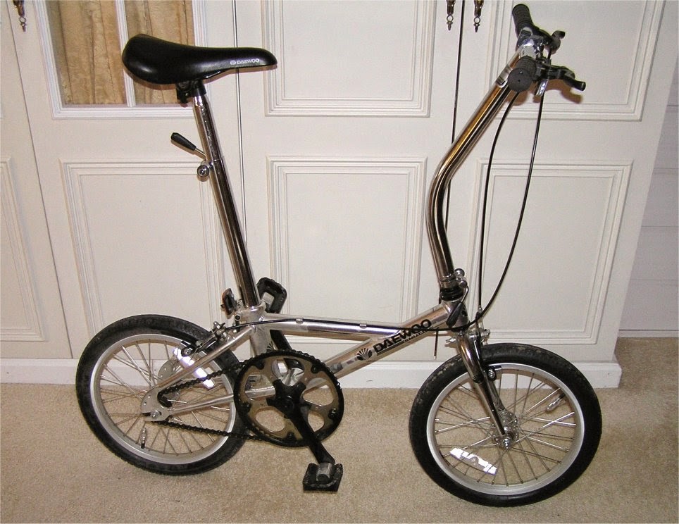 daewoo folding bike