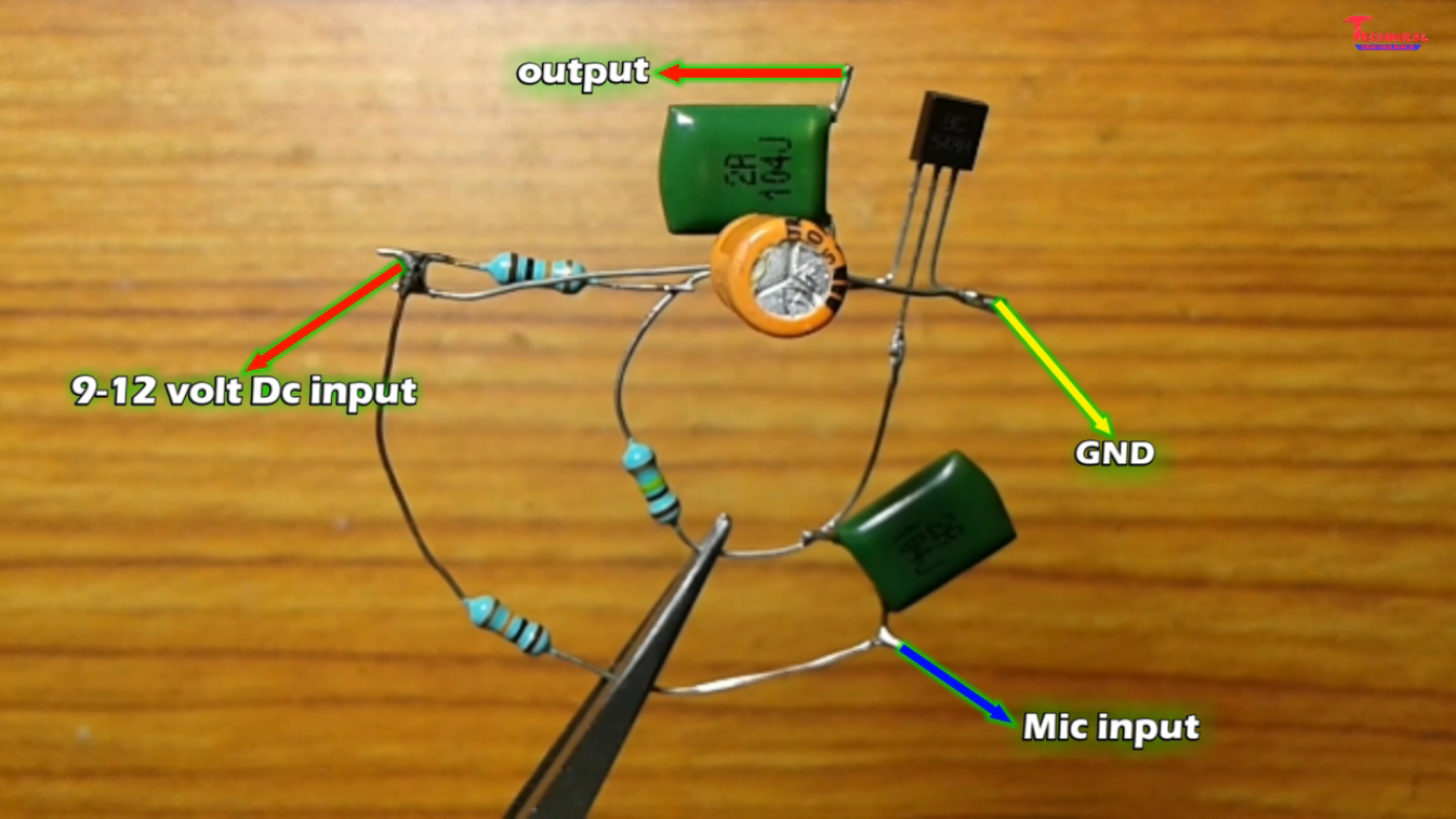 How to make MIC CIRCUIT