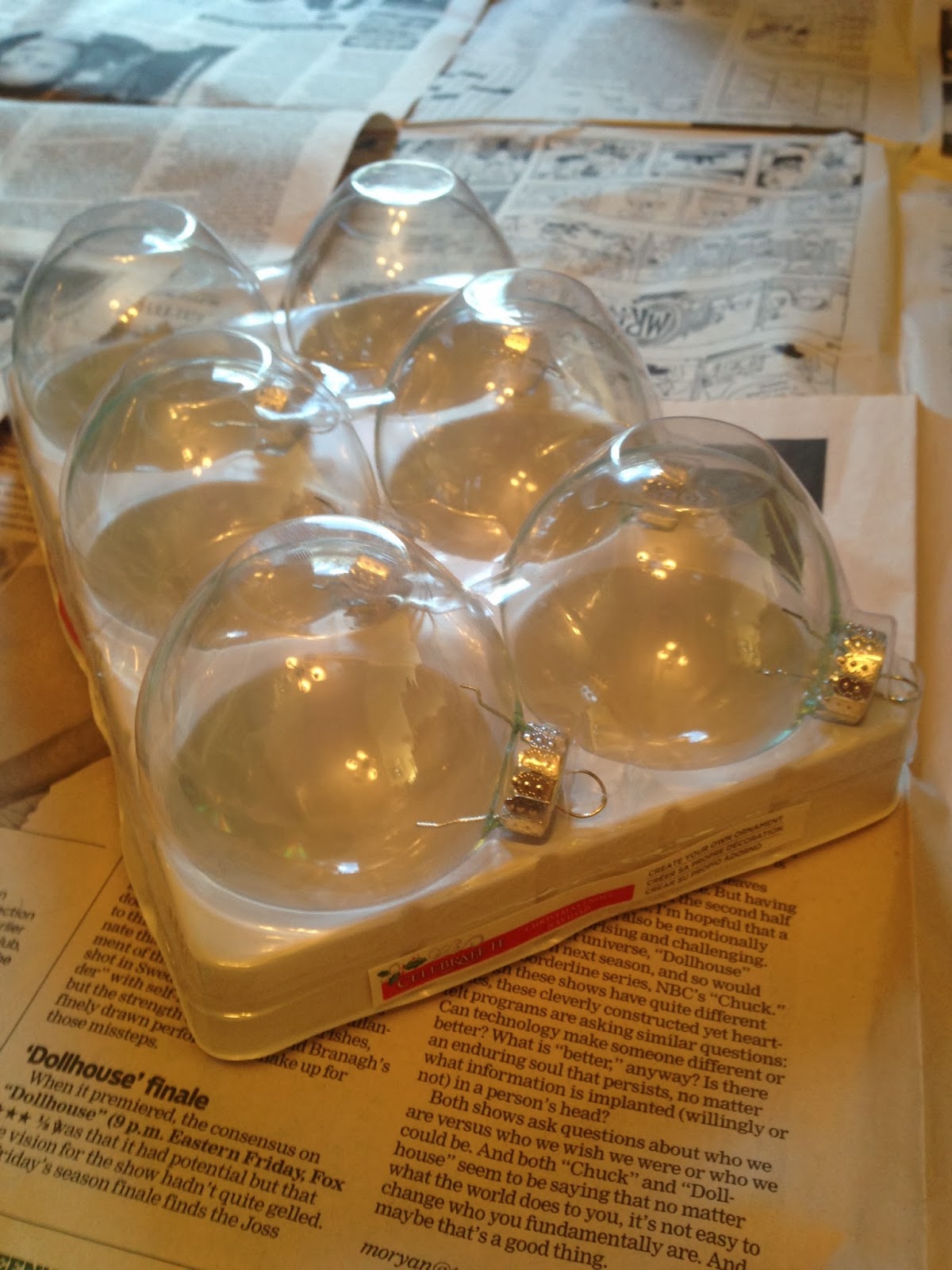 She's Wright : DIY Christmas Ornaments