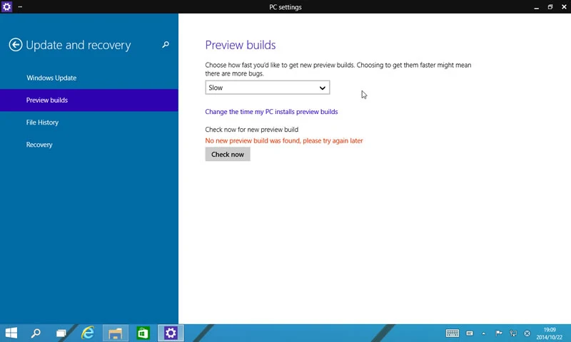 【Windows Technical Preview】ビルド9860 4