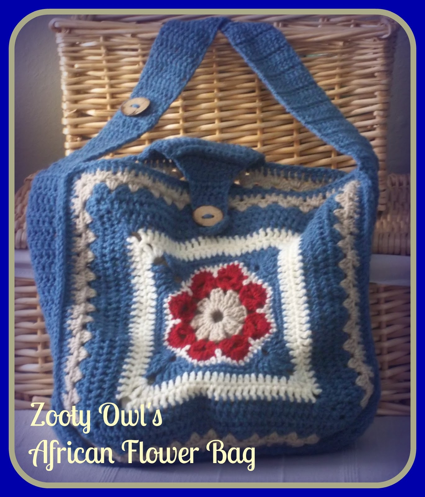 Zooty Owl's Crafty Blog African Flower Crochet Bag