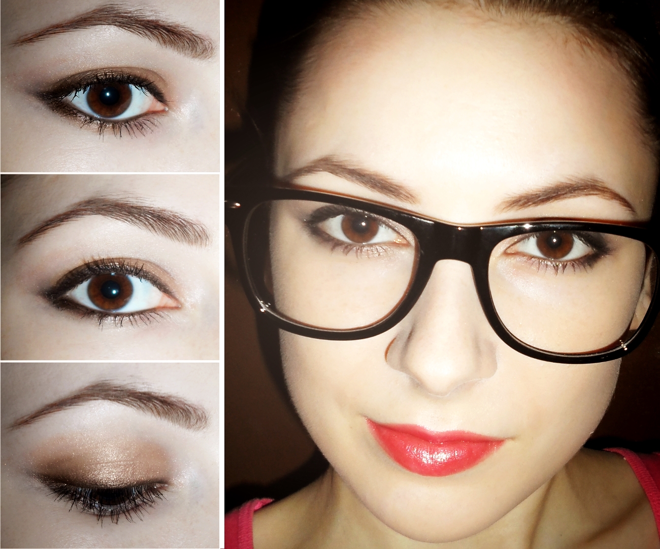 FOTD Nerd Girl Or Makeup For Glasses January Girl Beauty And