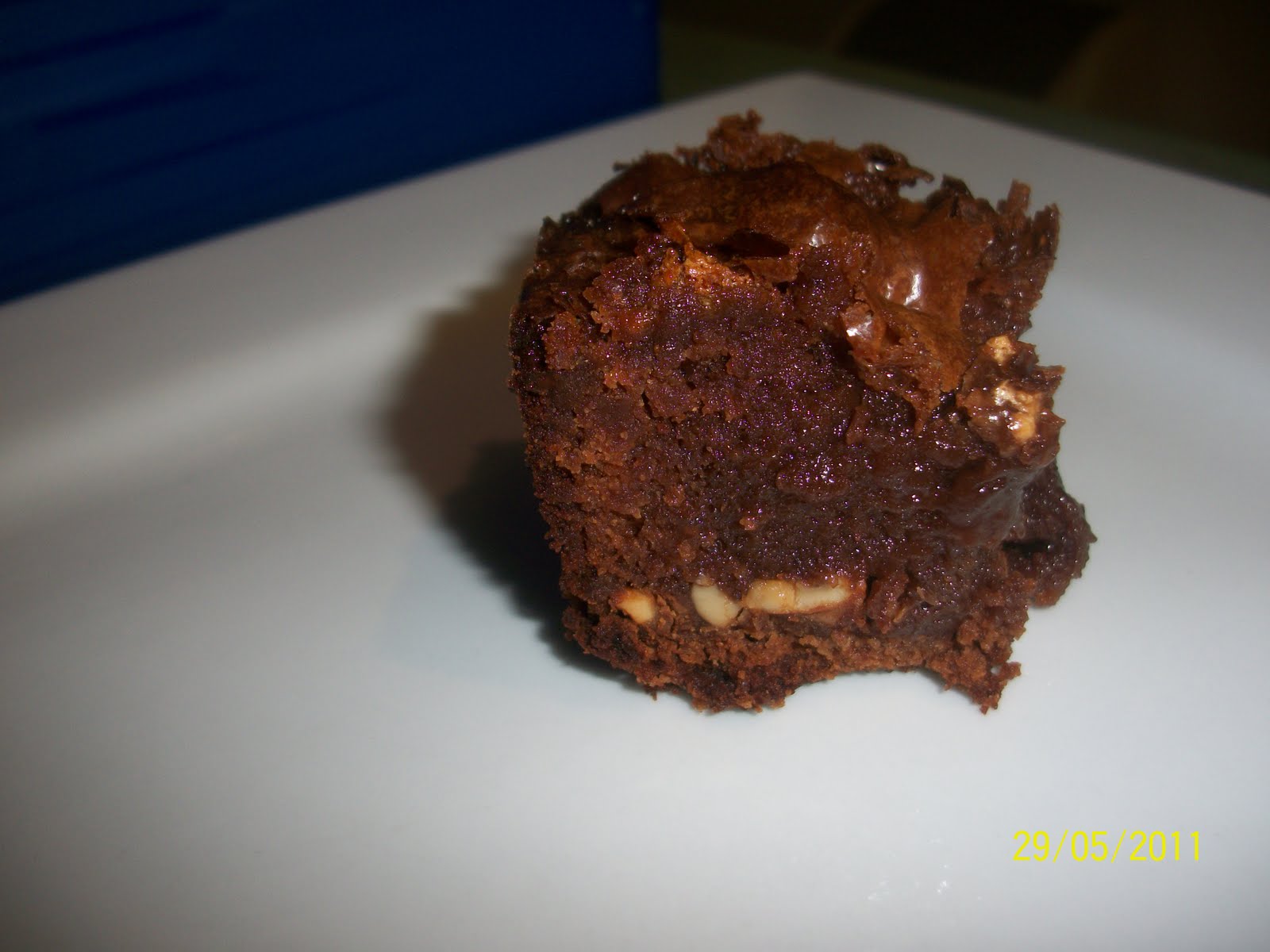 Marshmallow Mum Brownies With Marshmallow Topping