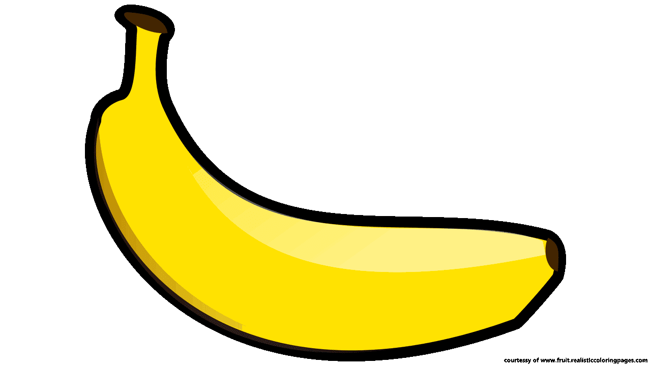 yellow banana clipart - photo #34